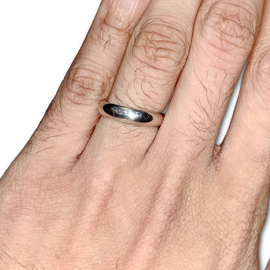 4MM Platinum Band