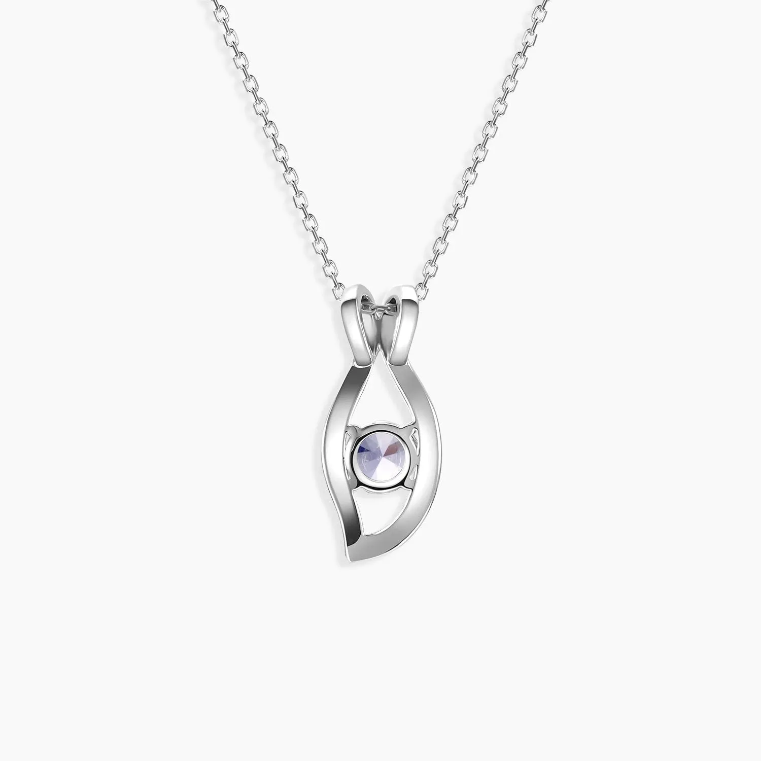 Alexandrite Evil Eye Pendant in Sterling Silver - Irosk Australia®