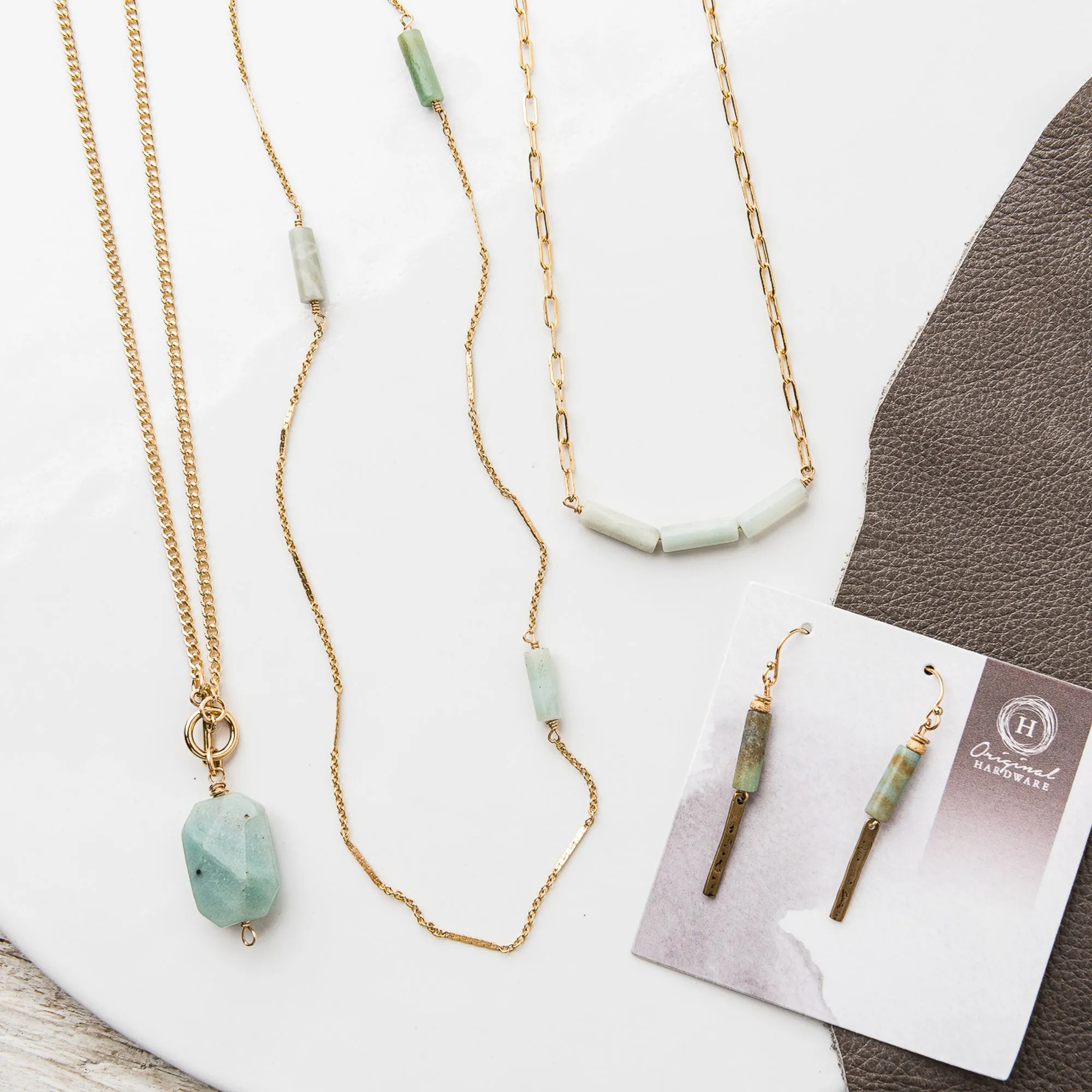Amazonite Layering Necklace