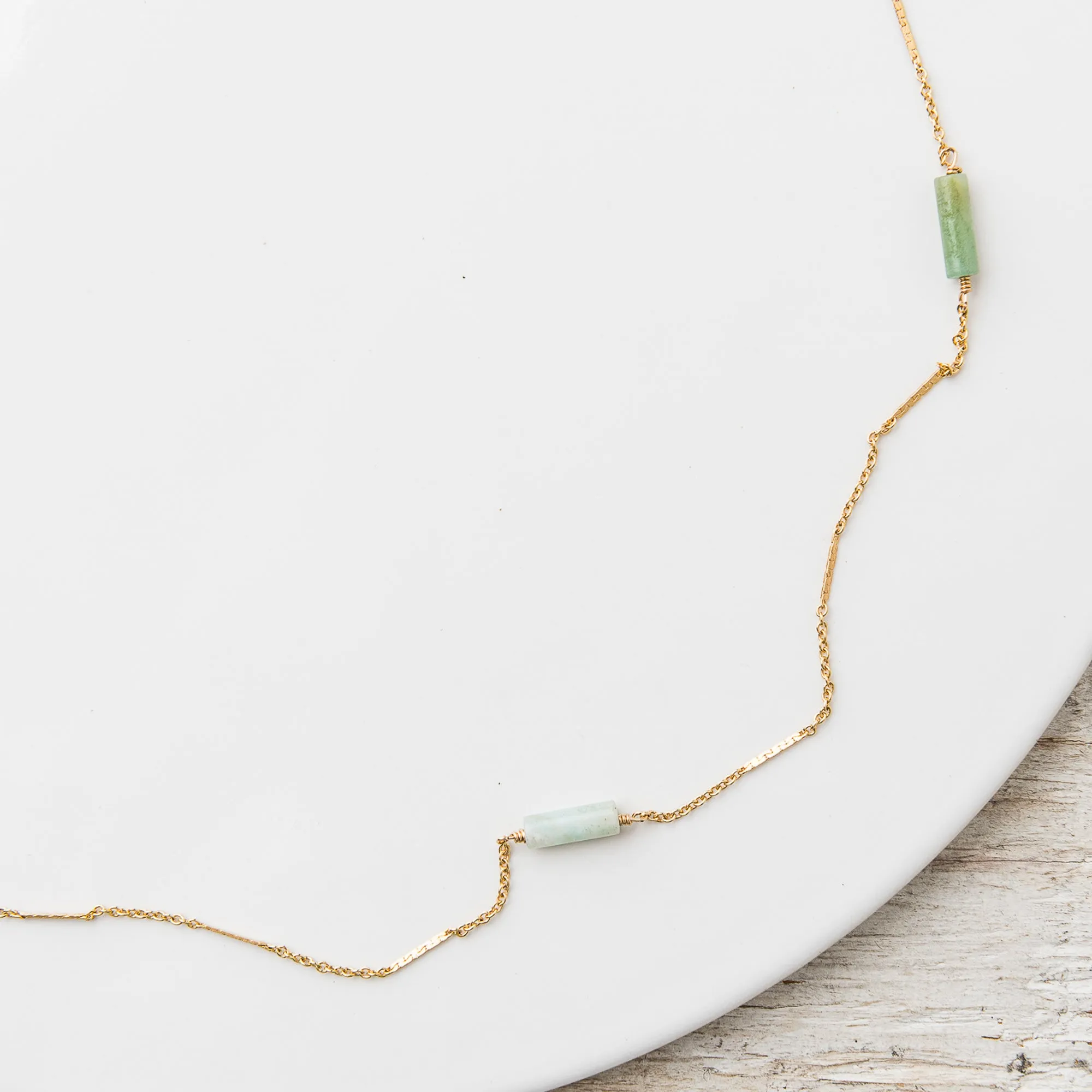 Amazonite Layering Necklace