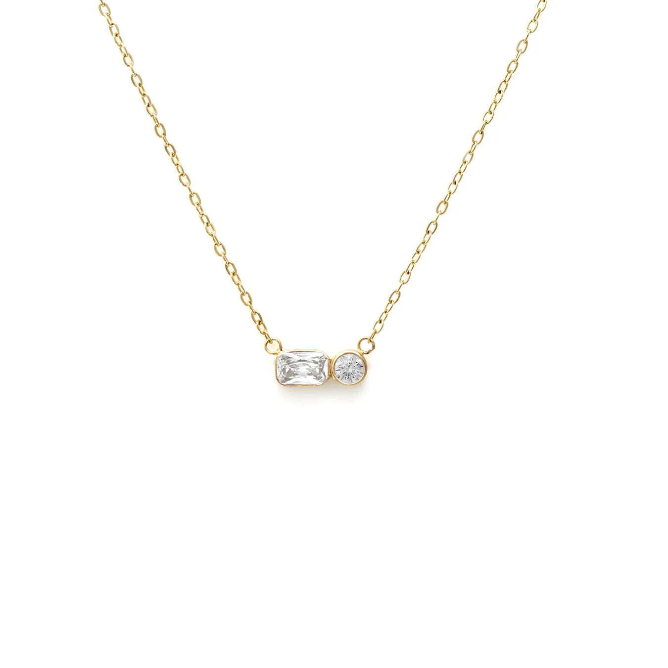 April Diamond Birthstone Gift Set - Yellow Gold