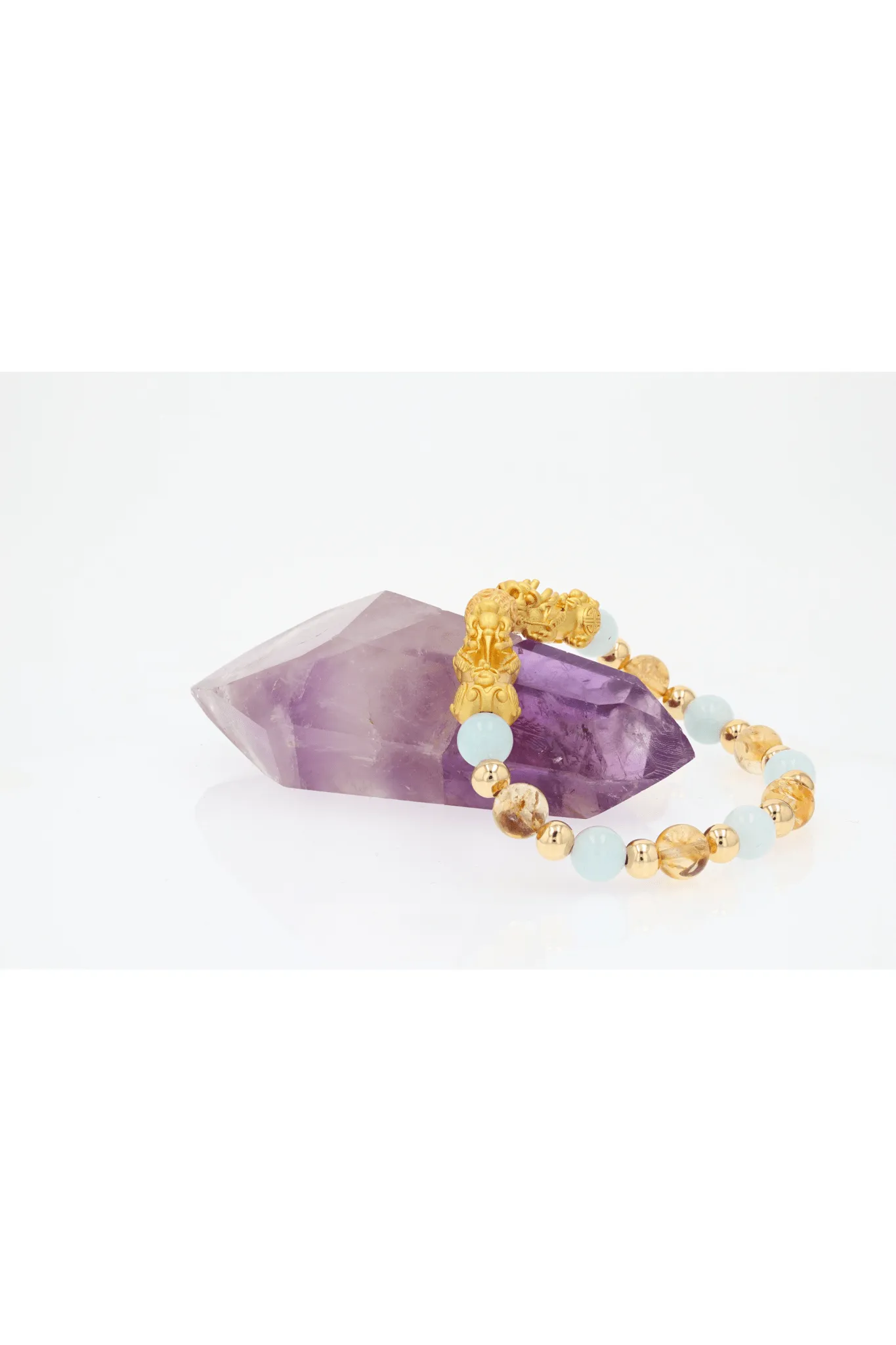 Aquarius Zodiac Feng Shui Double Pixiu Bracelet