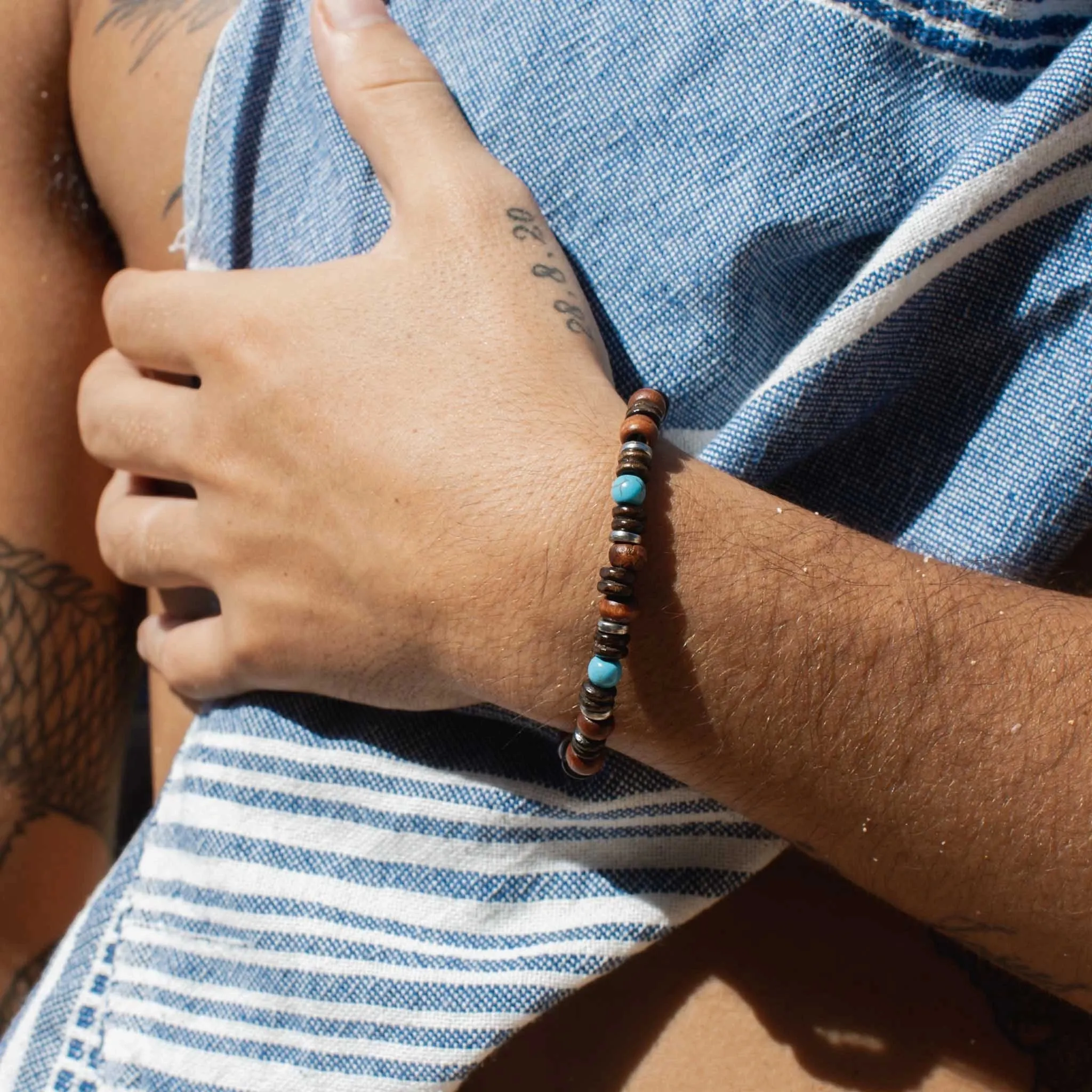 Chitwan Surf Men's Beaded Bracelet