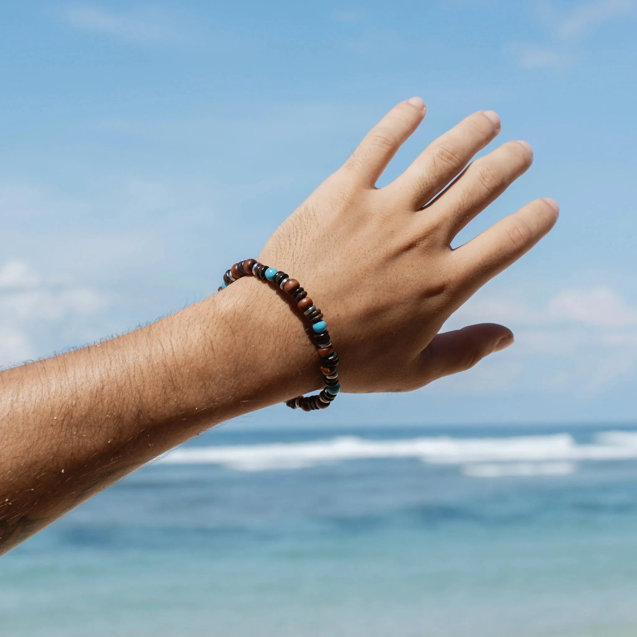 Chitwan Surf Men's Beaded Bracelet