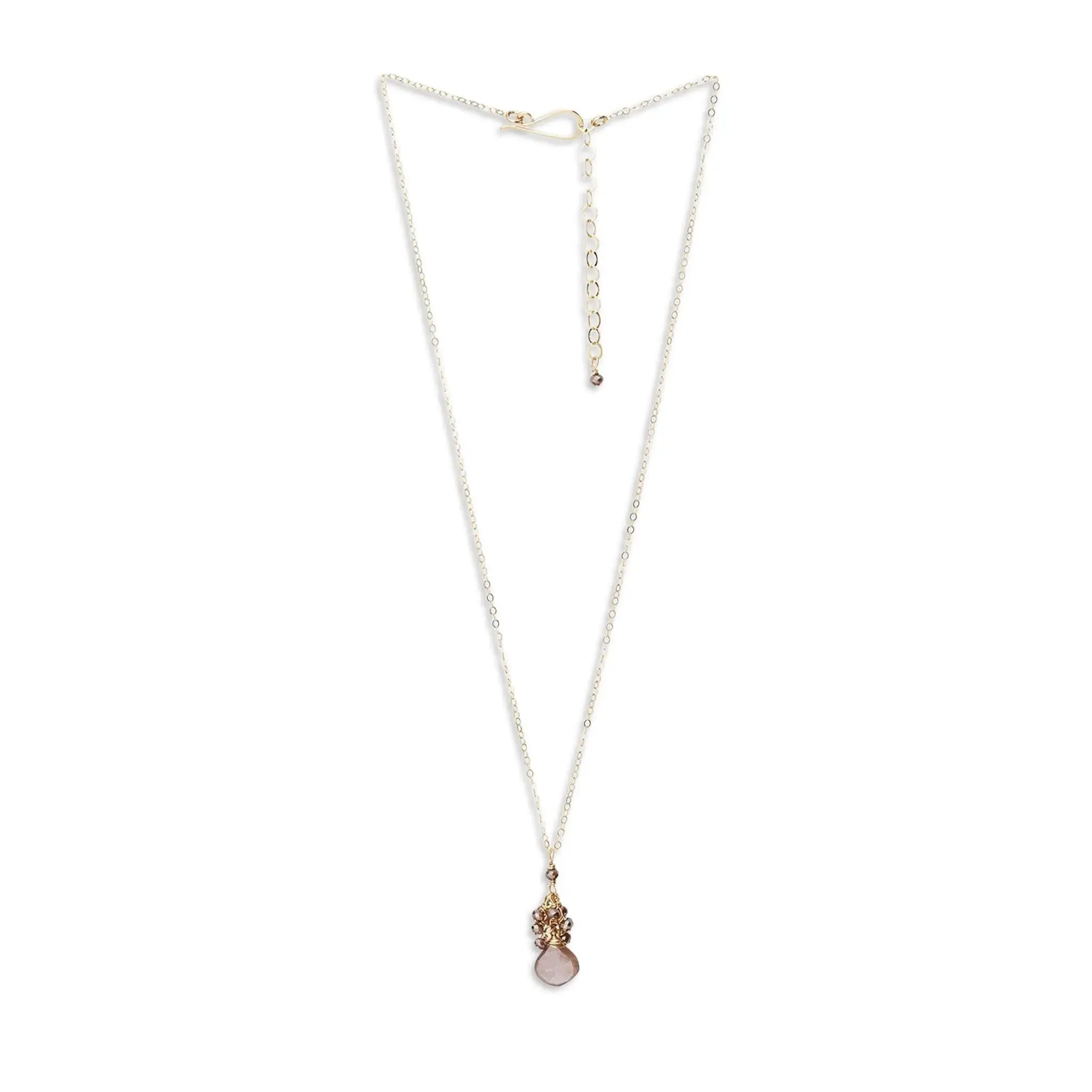 Chocolate Moonstone Necklace