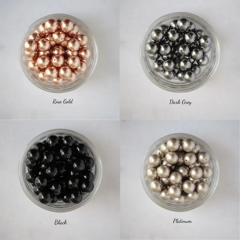 Classic Pearl and Rose Gold Bracelet 6mm