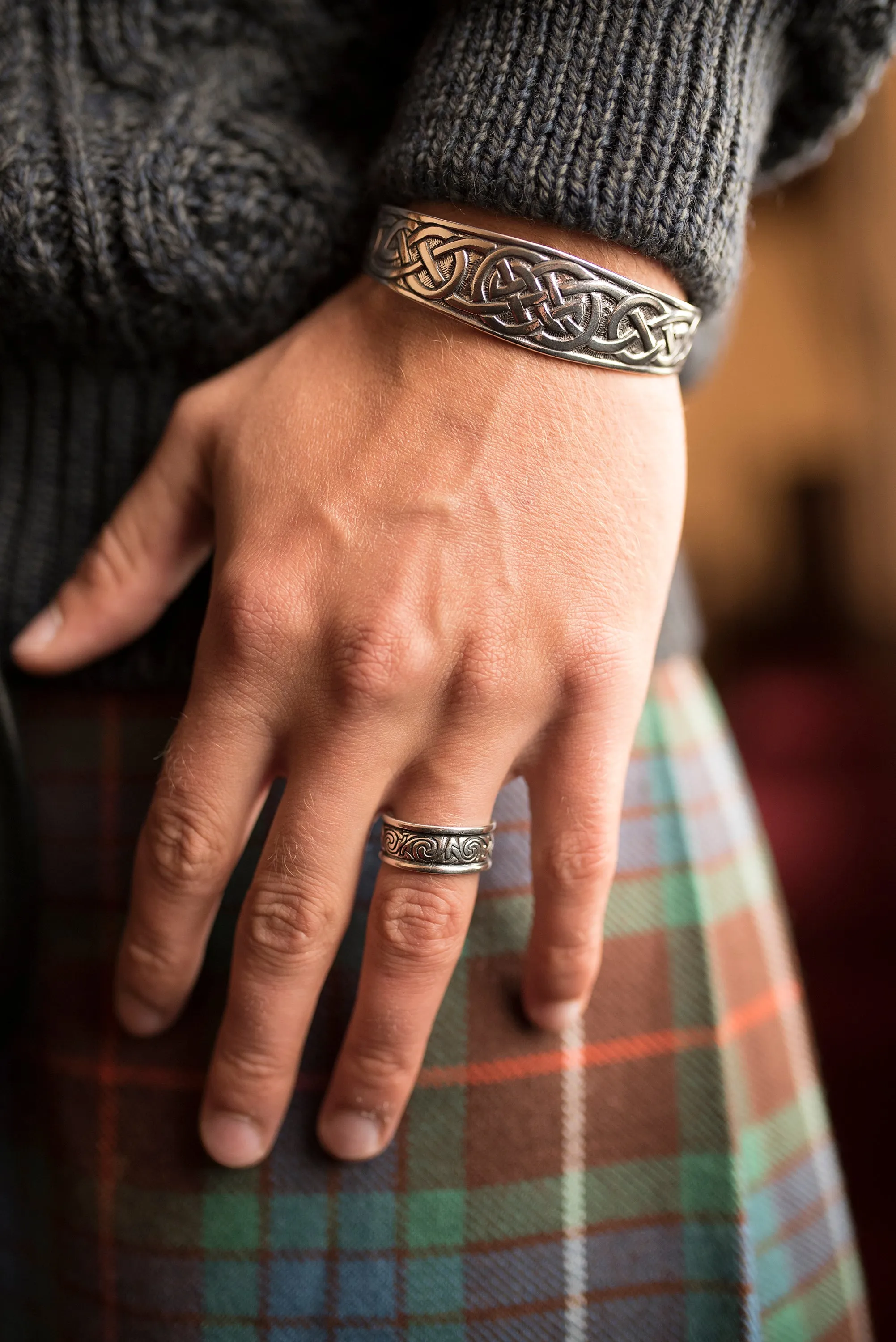 Dal Riada Ring in Silver