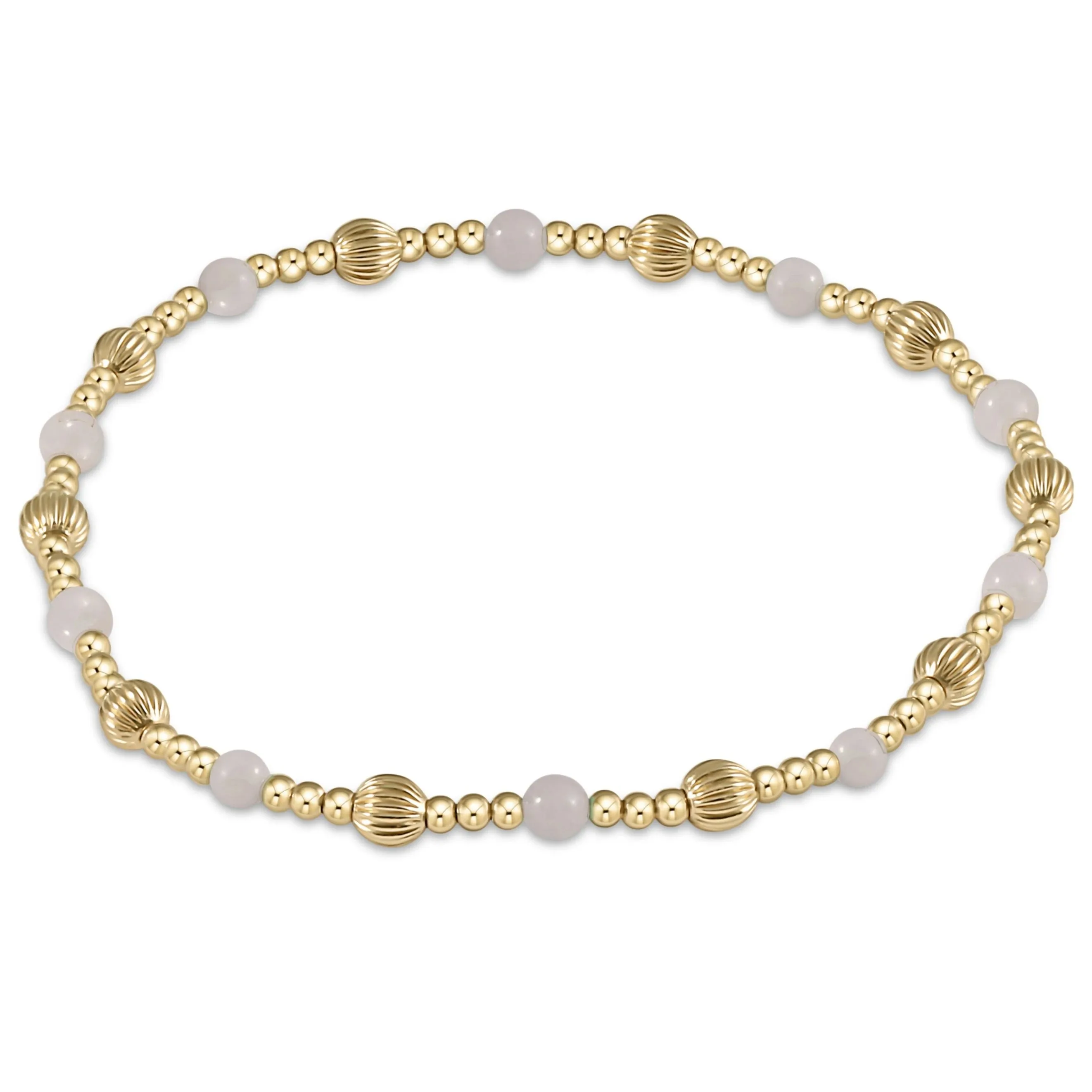 Enewton Dignity Sincerity 4mm Bead Bracelet - Moonstone