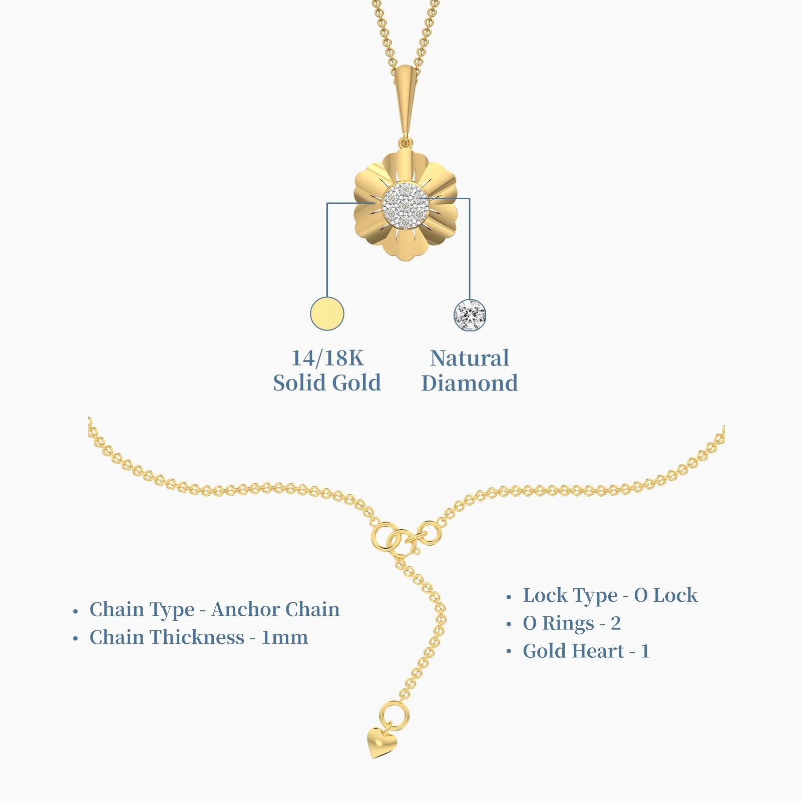 Floral Whispers Diamond Necklace