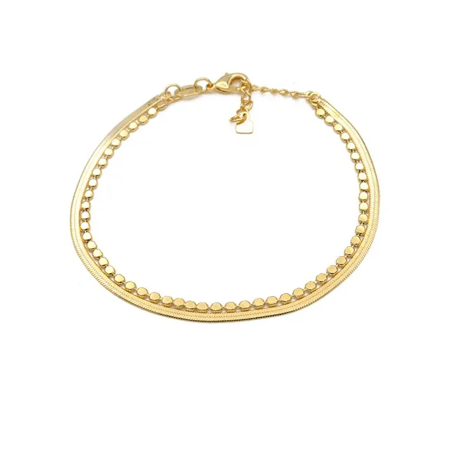 Gold Filled Multi Strand Bracelet