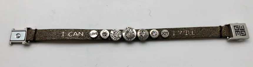 Good Works Make a Difference Queen Inspirational Magnetic Bracelet