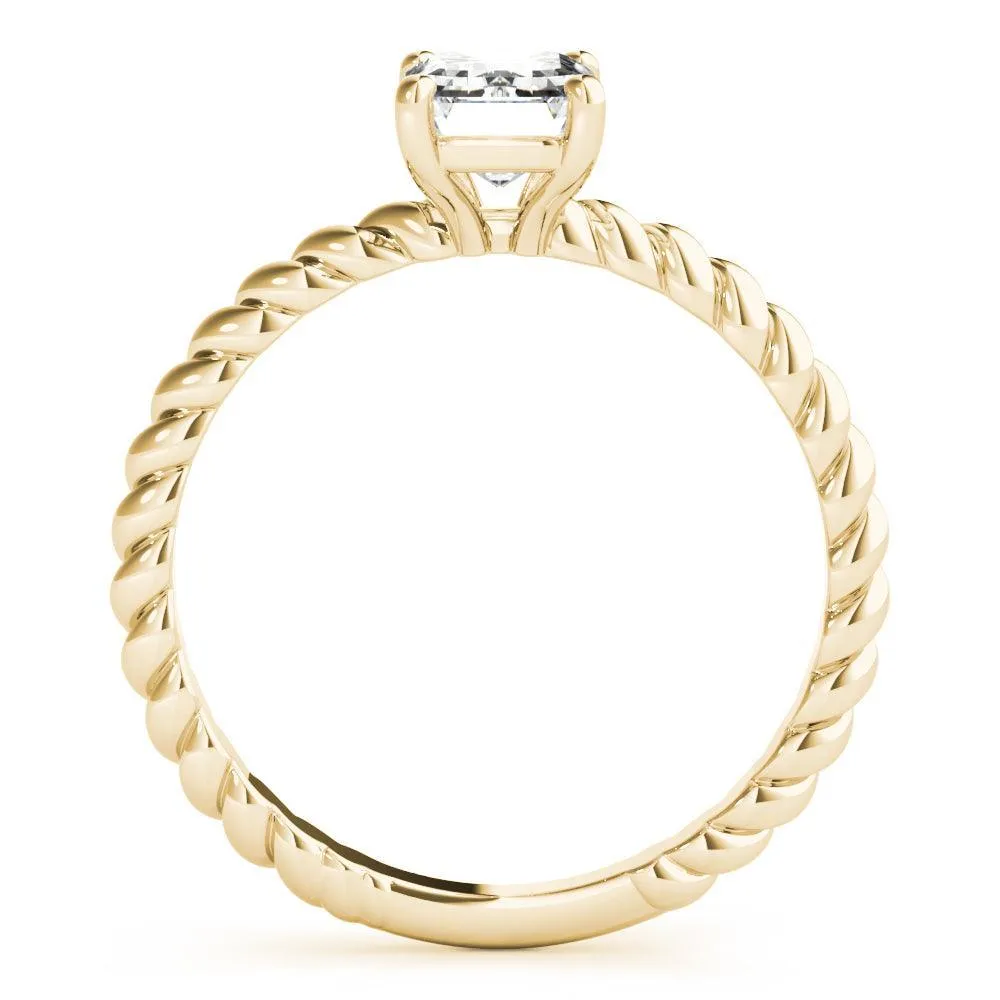 Helen Emerald Engagement Ring - 1.0 Ct IGI Certified
