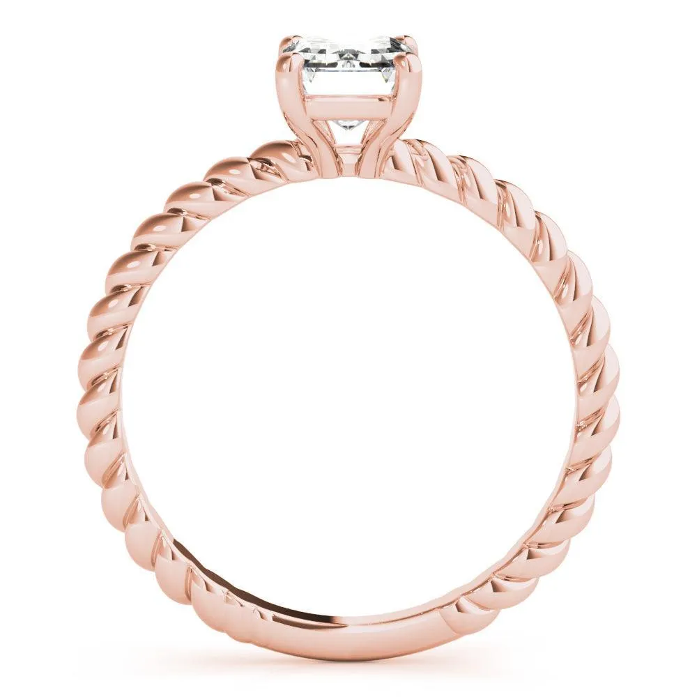 Helen Emerald Engagement Ring - 1.0 Ct IGI Certified