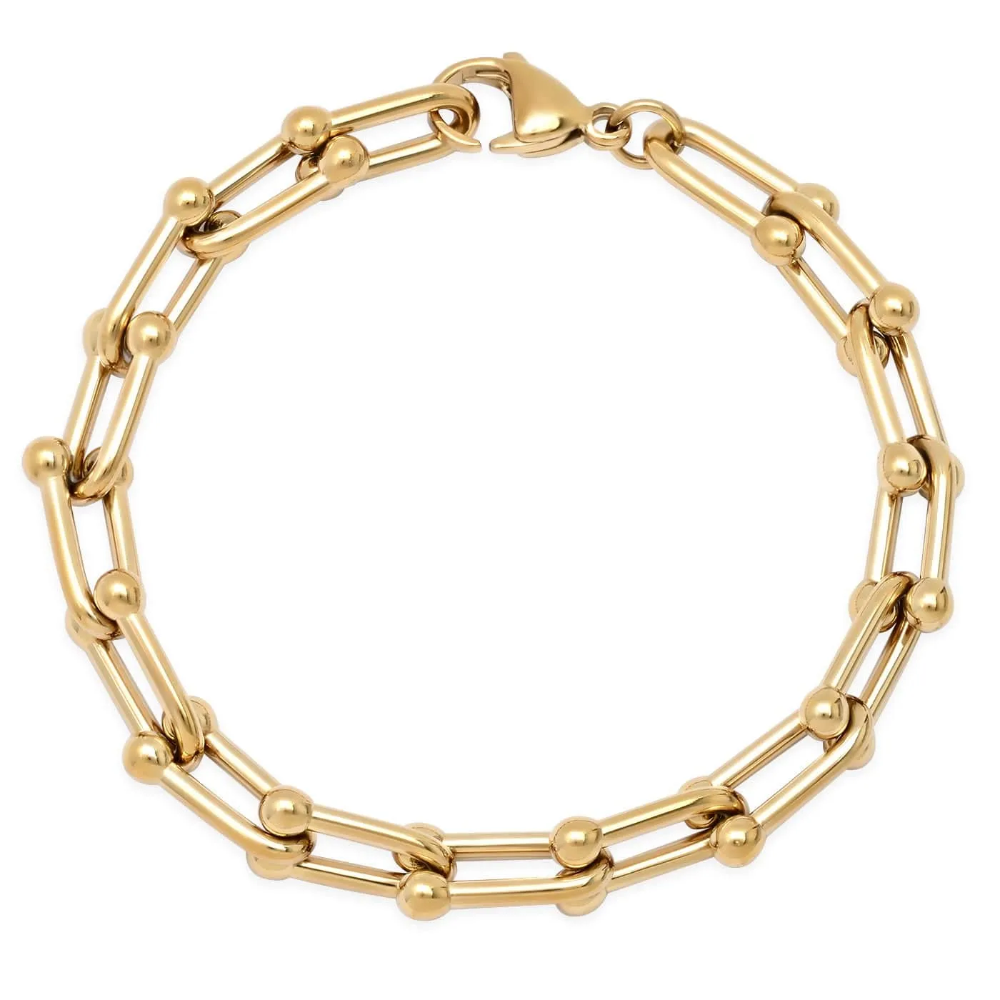 Horseshoe Chain Bracelet