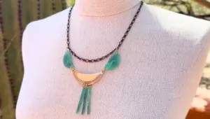 How to Make the Zola Statement Necklace by Deb Floros