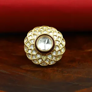 Kundan Adjustable Ring 6505-28
