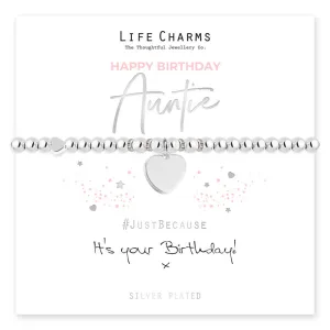 Life Charms - Auntie Bracelet