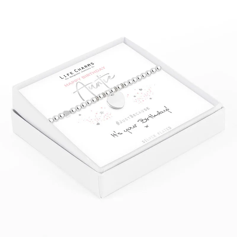 Life Charms - Auntie Bracelet