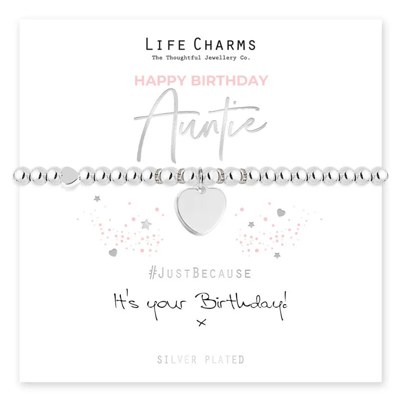 Life Charms - Auntie Bracelet