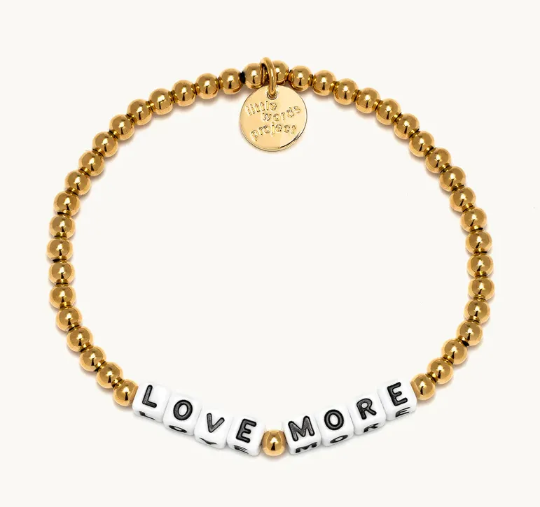Little Words Project Bracelet - Gold