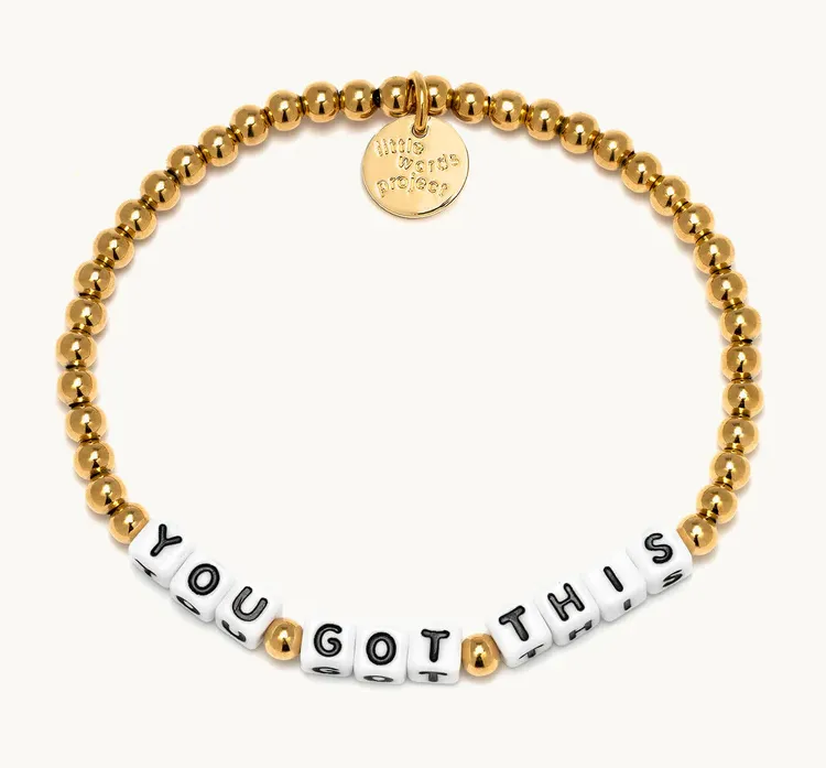 Little Words Project Bracelet - Gold