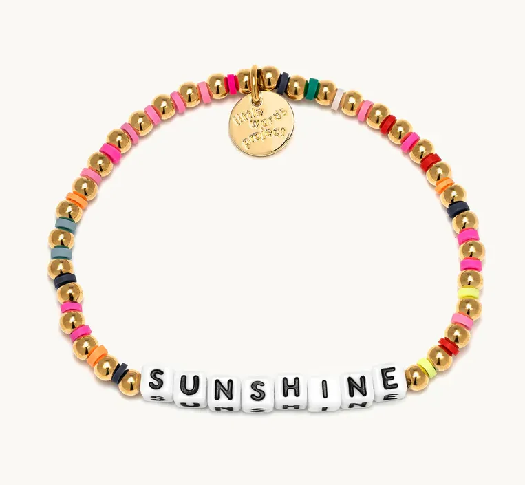 Little Words Project Bracelet - Gold