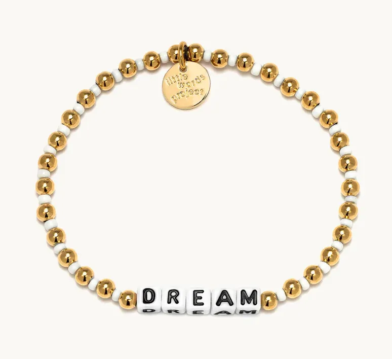 Little Words Project Bracelet - Gold