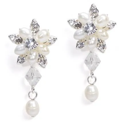 Lucinda Freshwater Pearl Necklace and Earring Set
