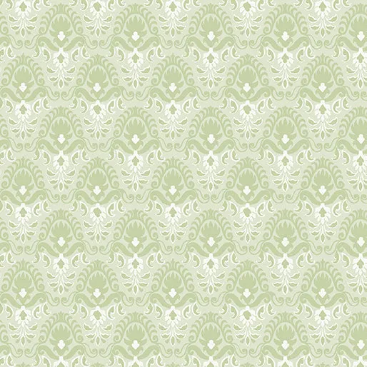 Magnificent Blooms -Nouveau Light Sage - from Benartex