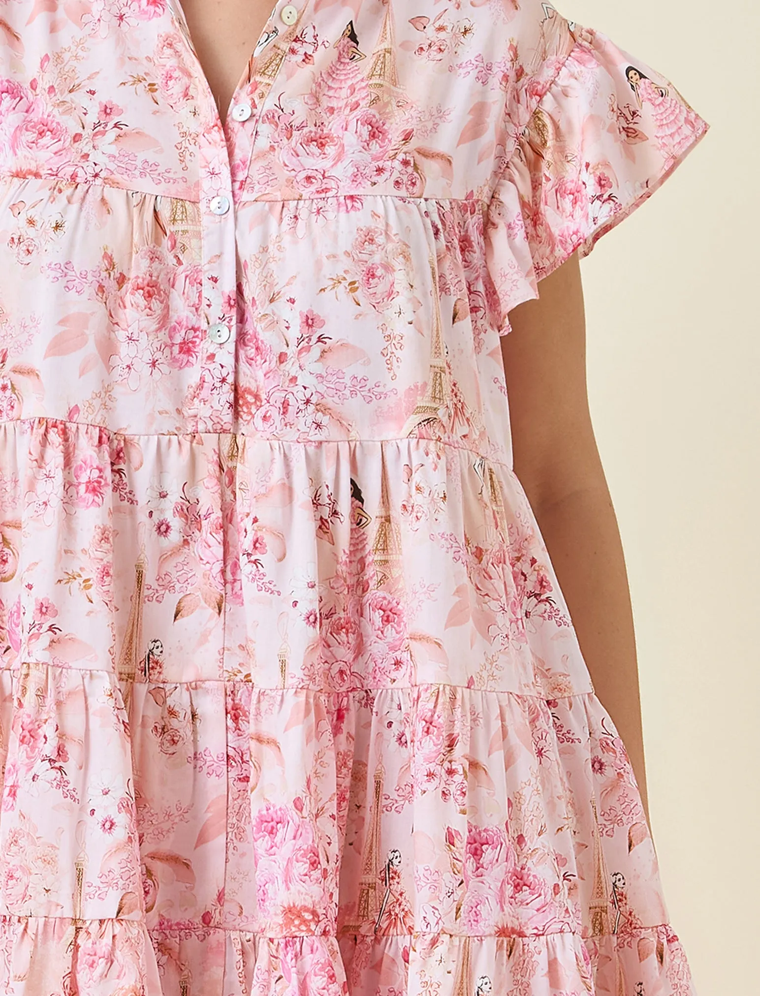 Magnificent Mess Flutter Panel Nightie