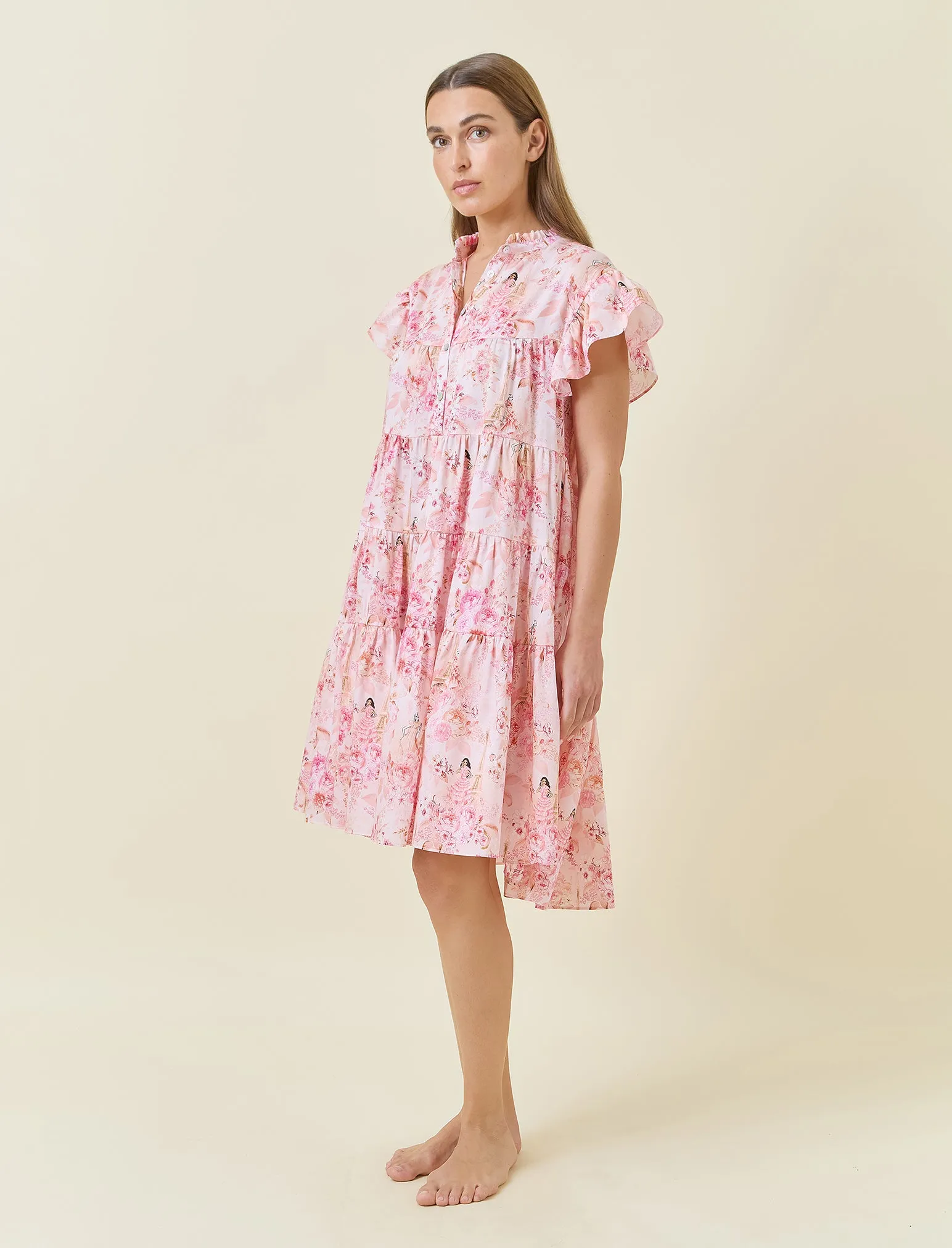 Magnificent Mess Flutter Panel Nightie