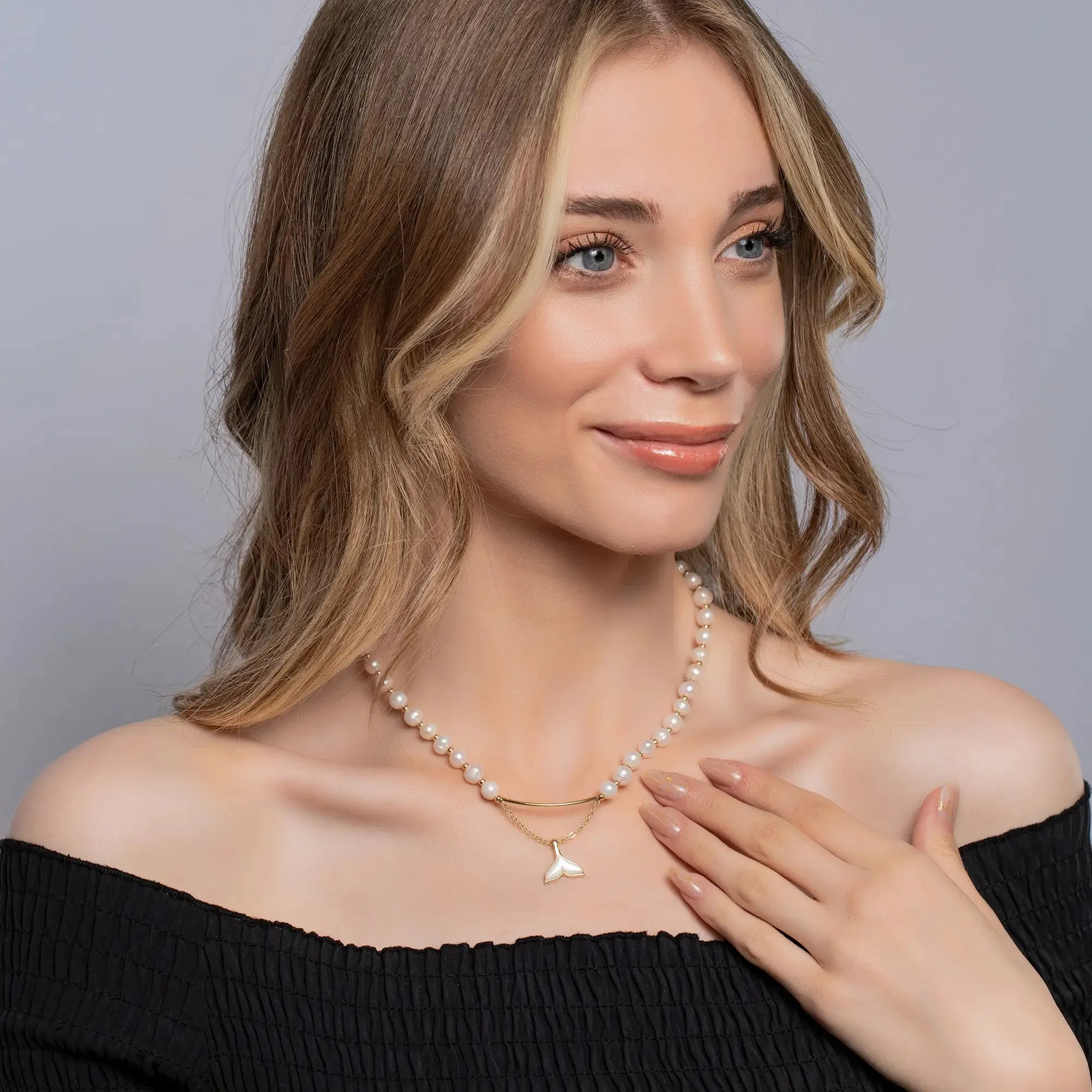 Organic Pearl Necklace