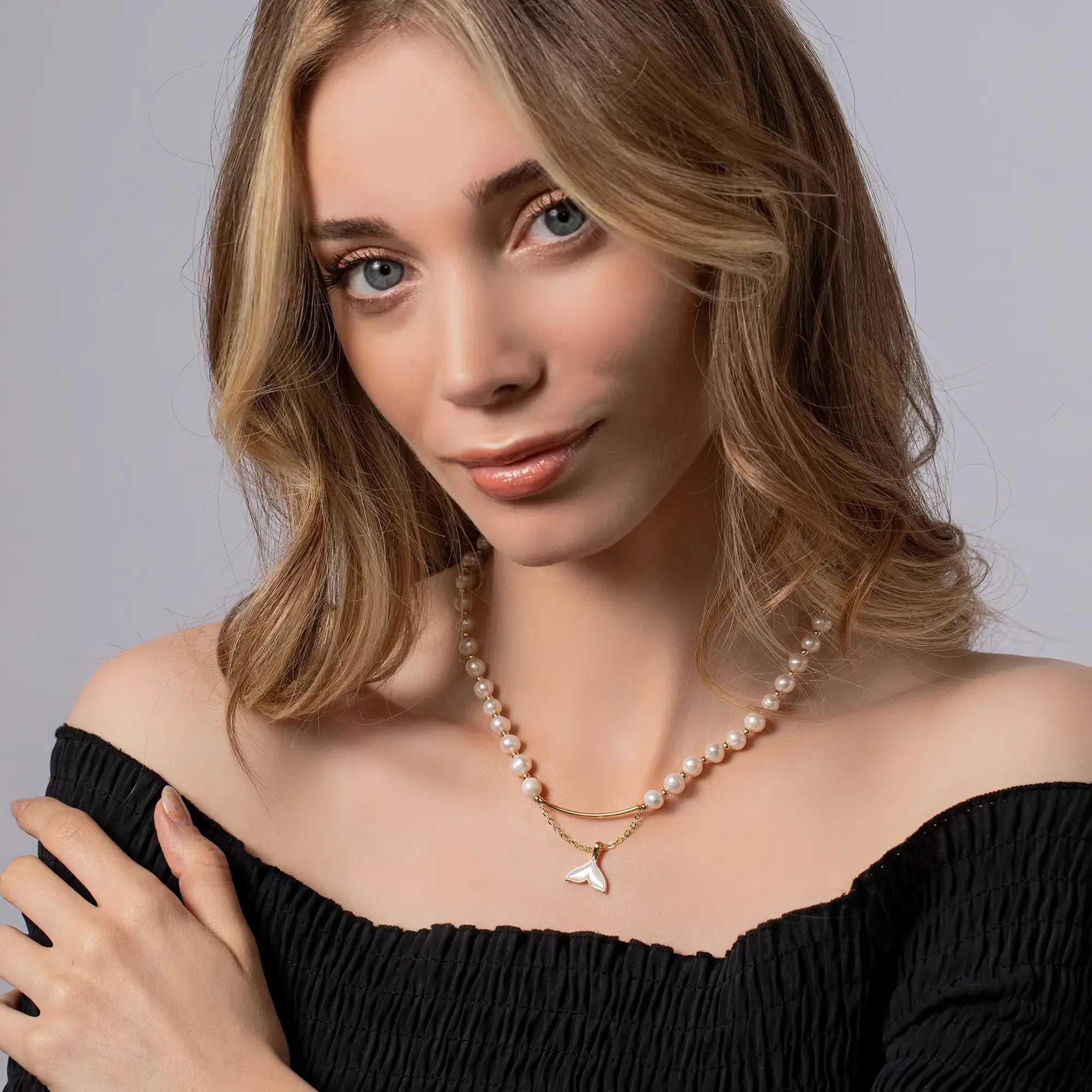 Organic Pearl Necklace