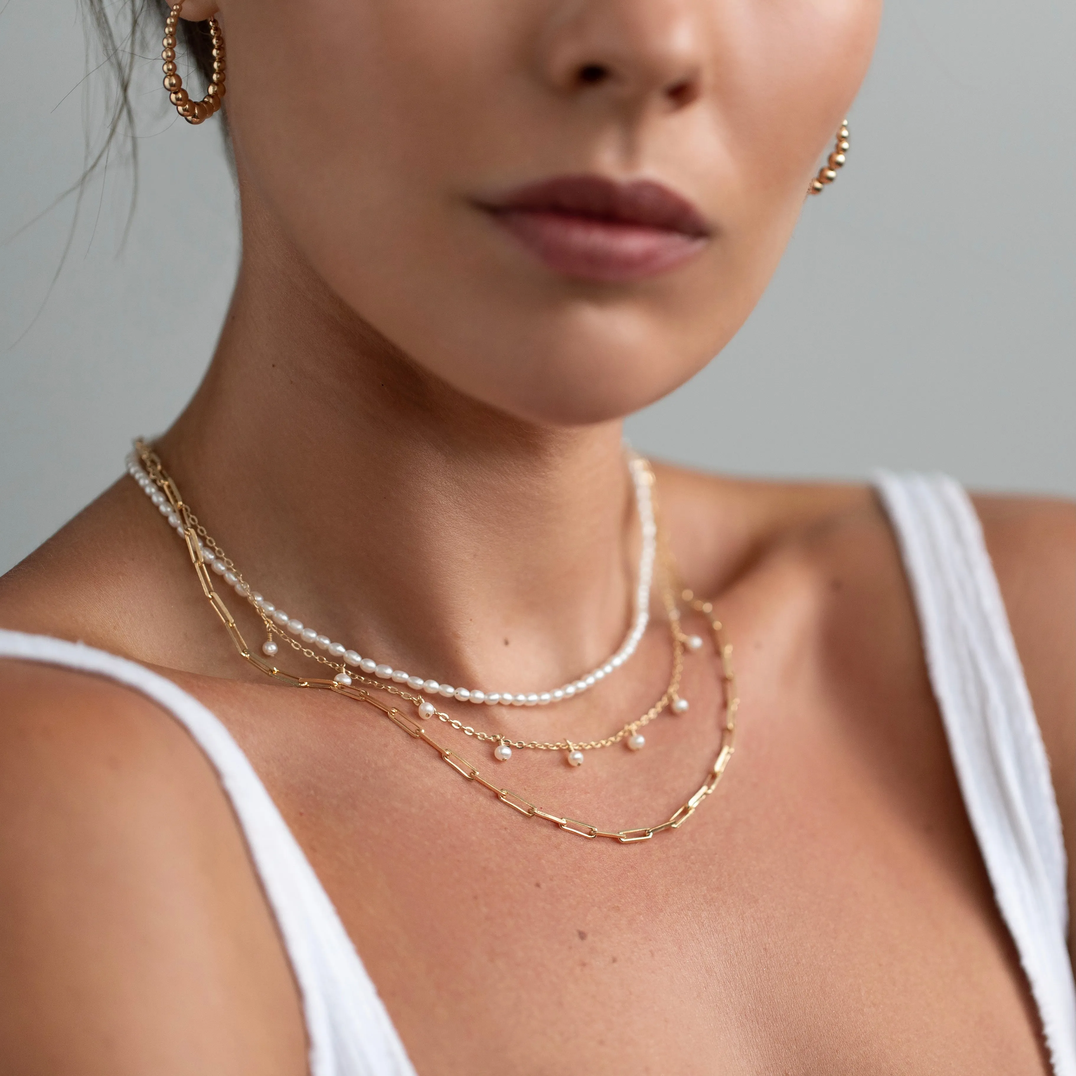 Pearly Queen Choker Necklace