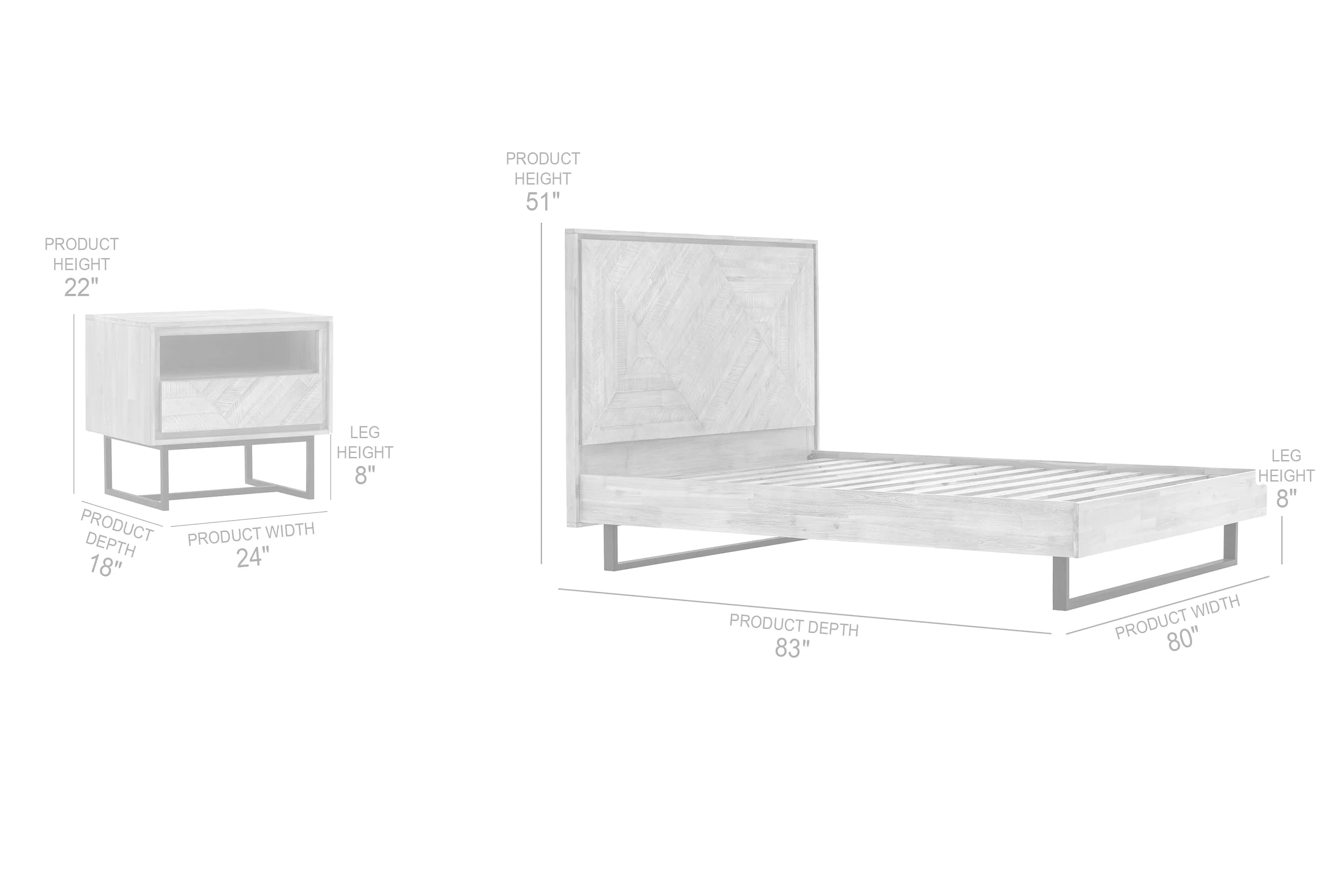 Peridot 3pc Bedroom Set