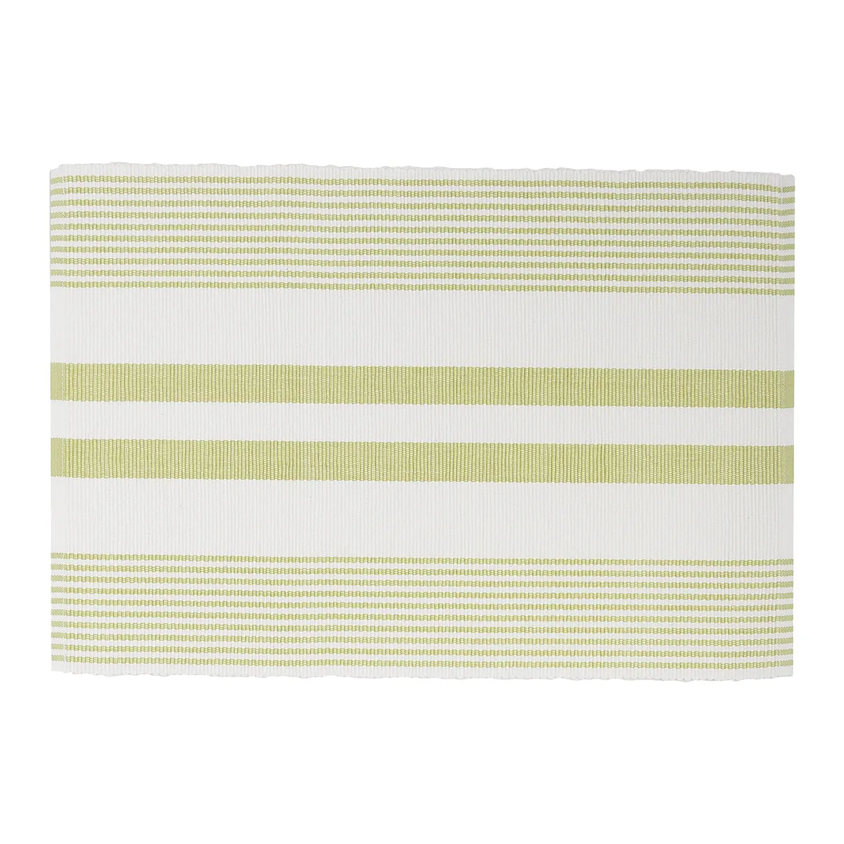 Peridot & White Table Linens