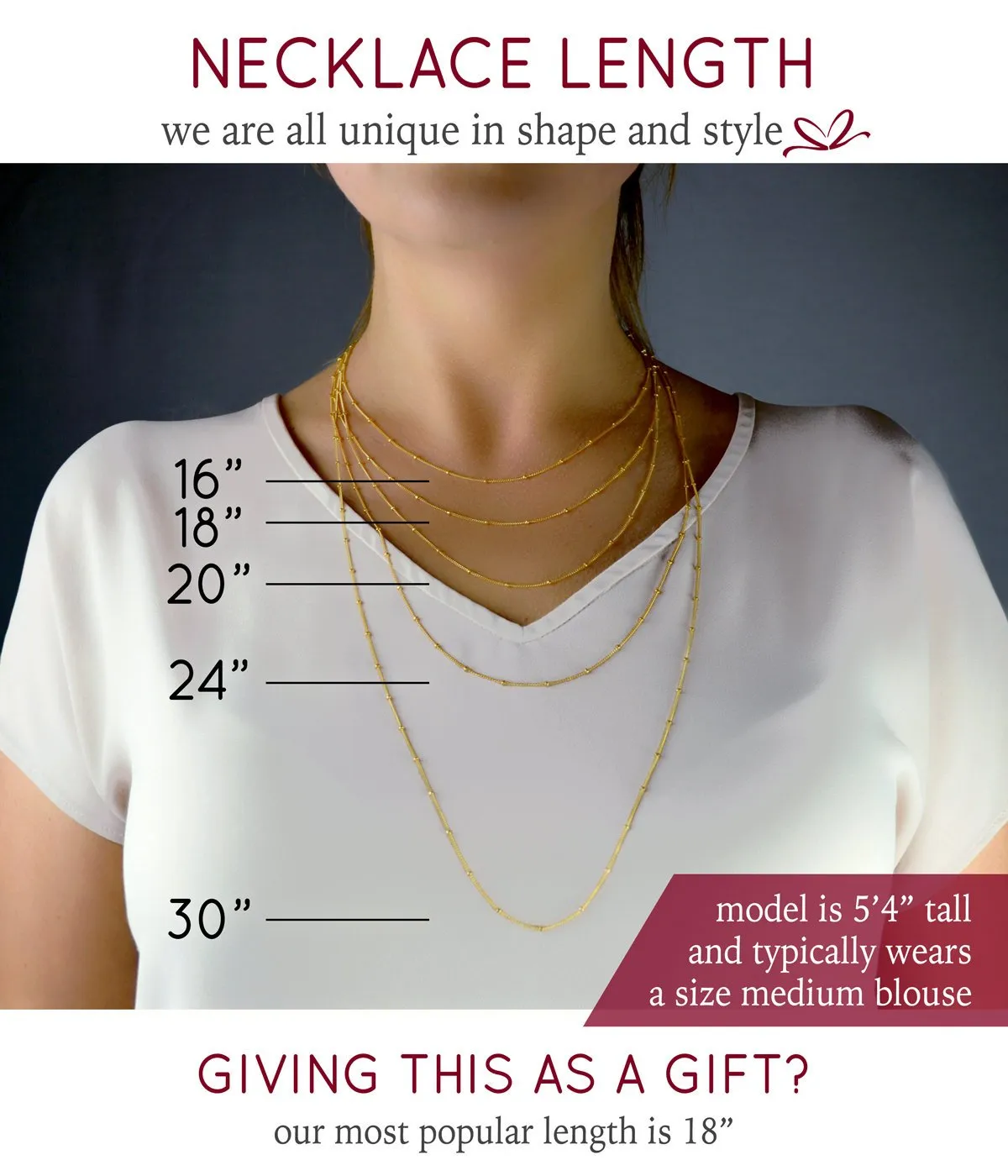 "The Danique Necklace": Kid's Name and Birthstone Necklace for Mom