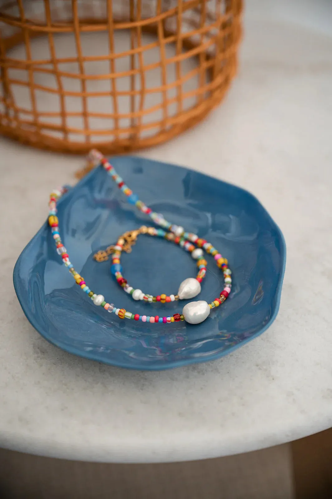 Scarlet Pearl Multi Necklace/Bracelet
