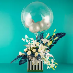 Silver Balloon Box