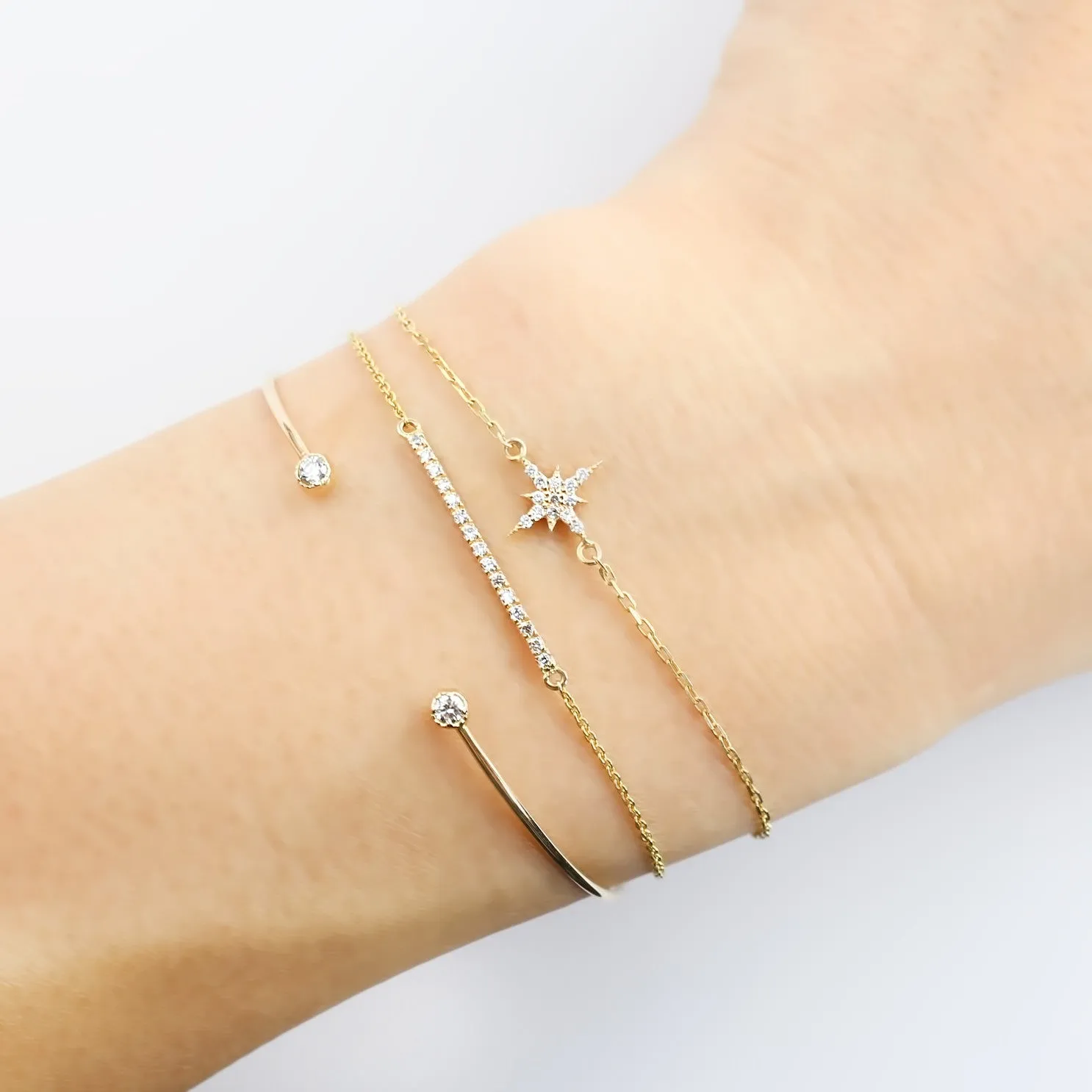 Starburst Diamond Bracelet