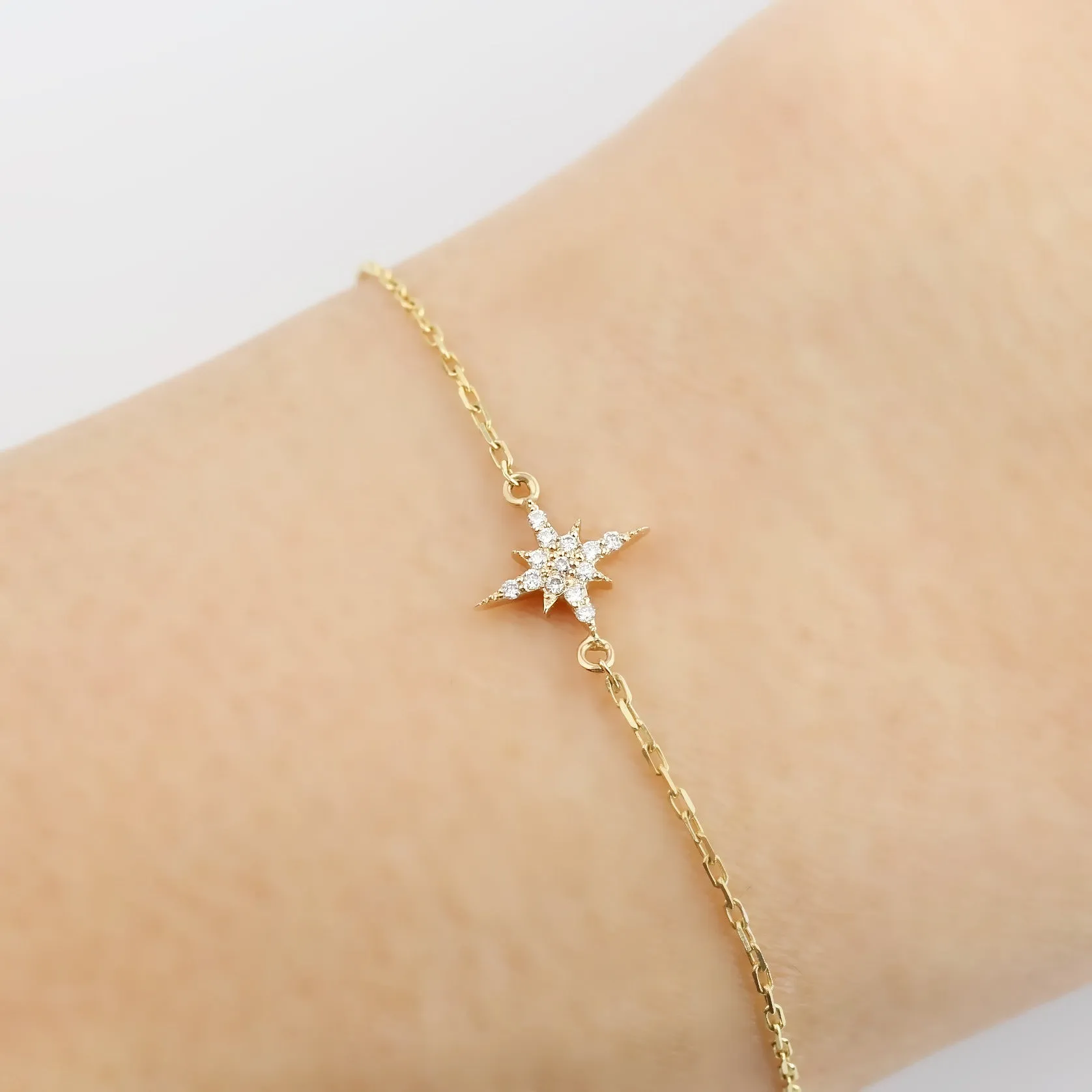 Starburst Diamond Bracelet