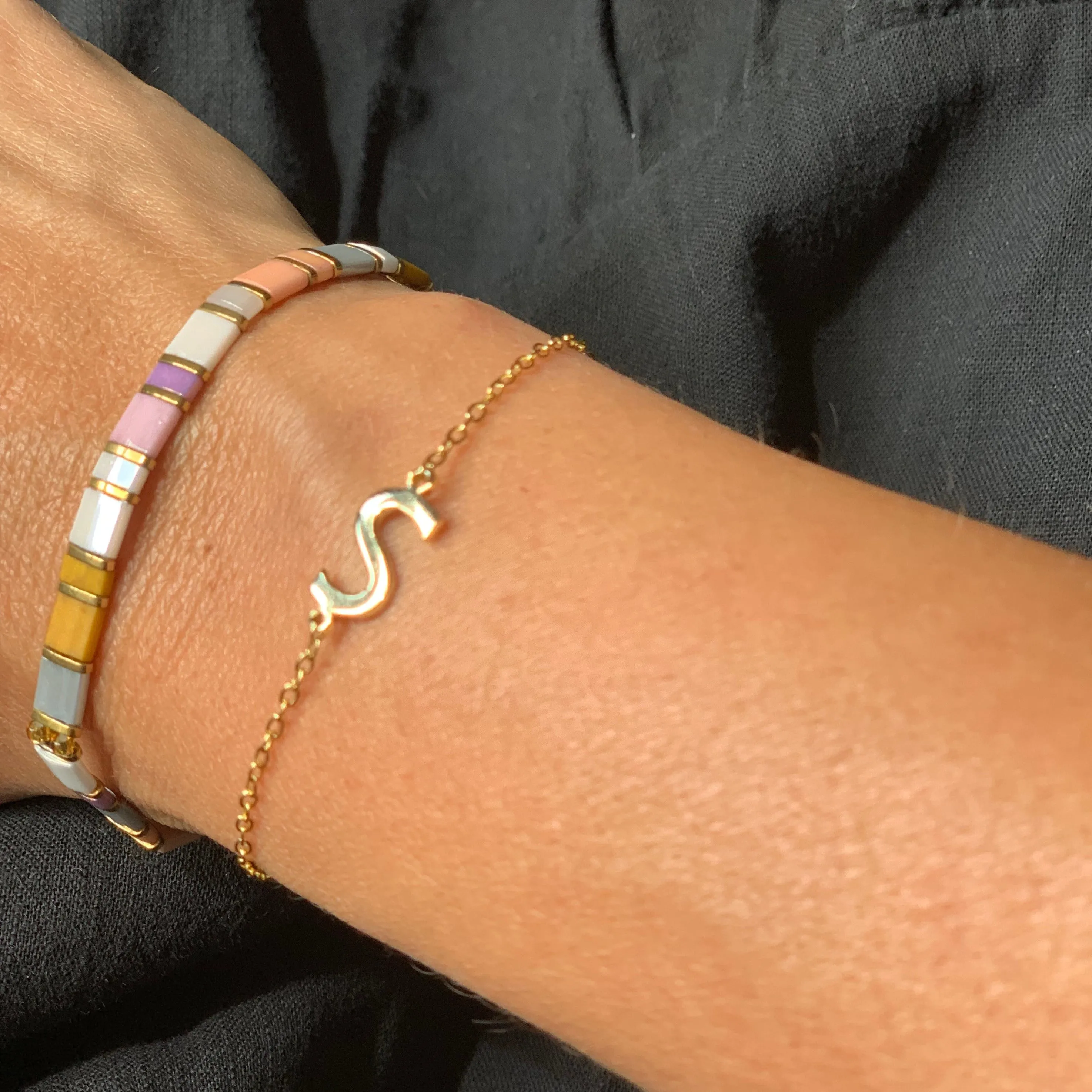 THE STATEMENT INITIAL BRACELET