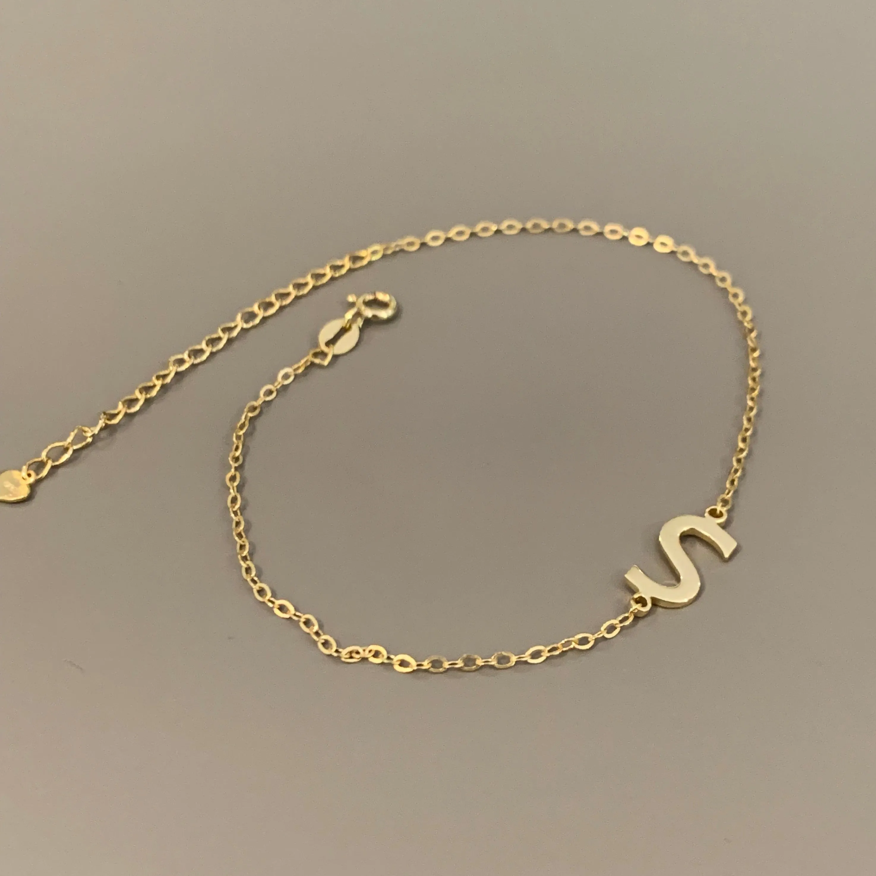 THE STATEMENT INITIAL BRACELET